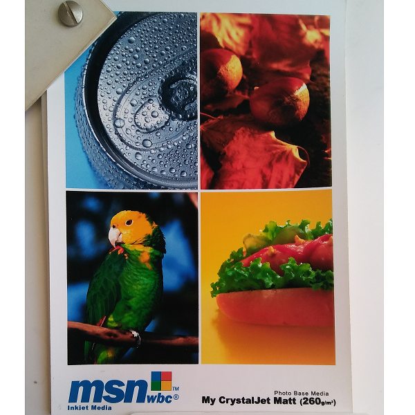 msnwbc inkjet photo paper matte print test by www.cyrusbalarak.com
